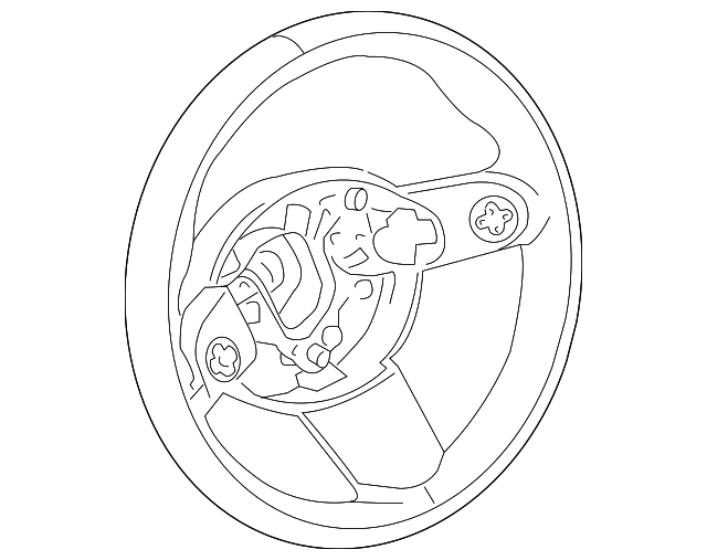 32-30-6-769-733 Деталь STEERING WHEEL