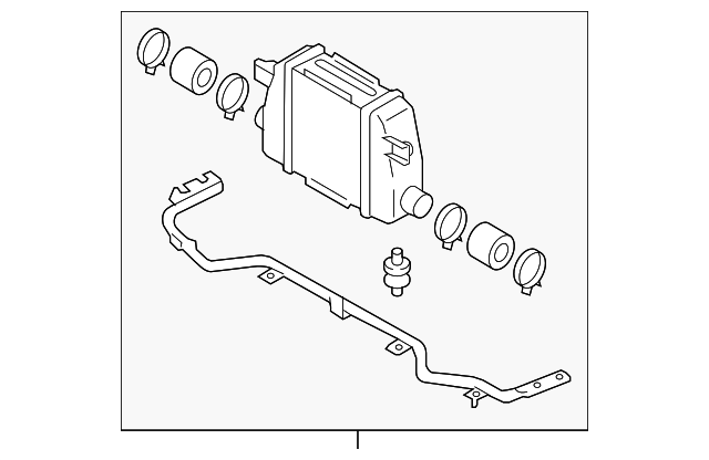 BP8J-13-560C Деталь INTERCOOLER