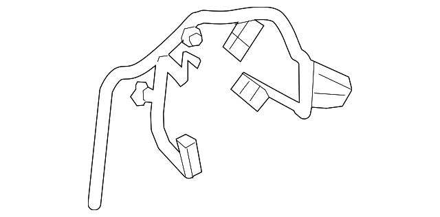 217-820-01-00 PUDDLE LAMP HARNESS, LEFT