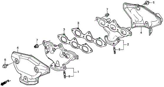 CL EXHAUST MANIFOLD (2)