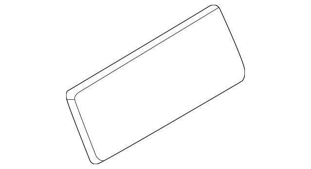 DG1Z19K357A Деталь BLANK COVER
