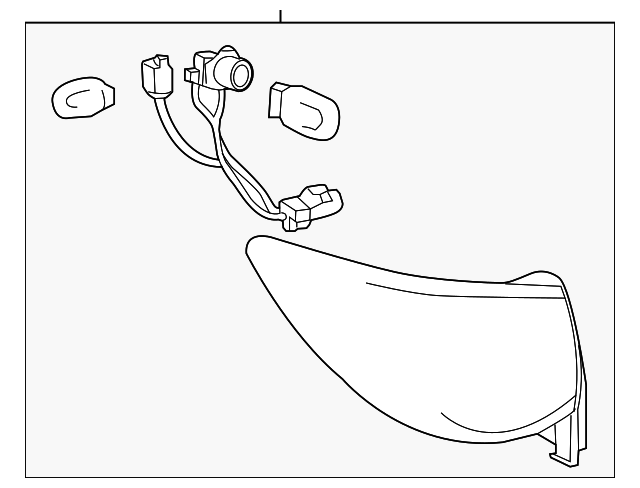15912687 TAIL LAMP ASSY, LEFT