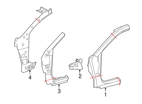 Avalon HINGE PILLAR