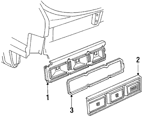 Citation II TAIL LAMPS