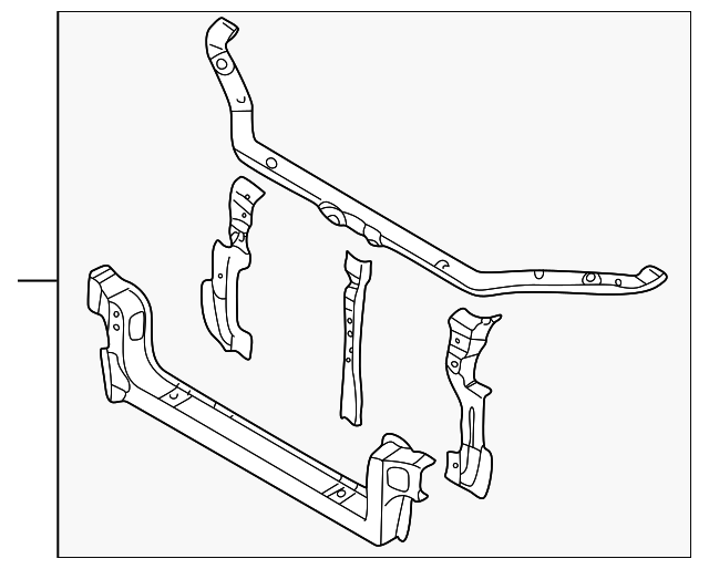 5215A103 Деталь RADIATOR SUPPORT