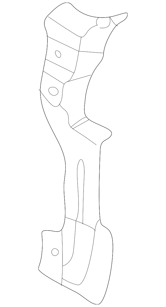 MN150611 Деталь SIDE PANEL, LEFT