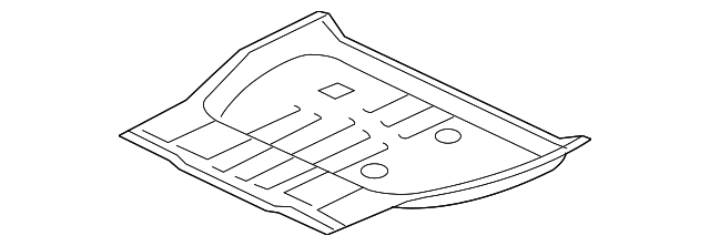 5251A864 Деталь REAR FLOOR PAN