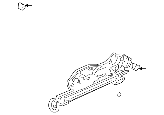 81660-SDA-A41 ADJUSTER, L. SLIDE (OUTER)