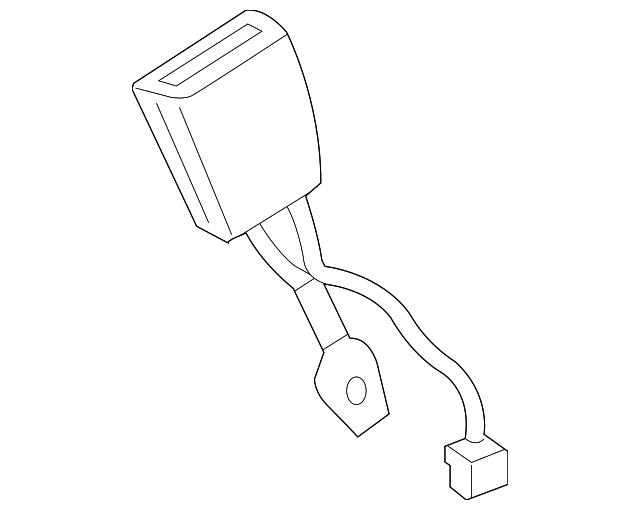 230-860-01-69-7E94 Деталь BUCKLE, LEFT