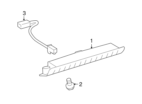 Venza HIGH MOUNTED STOP LAMP