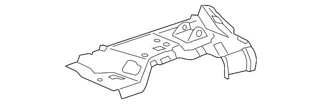 22974963 Деталь UPPER EXTN, LEFT