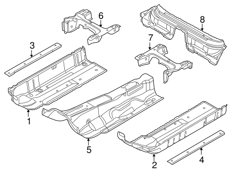 A4 Quattro FLOOR & RAILS