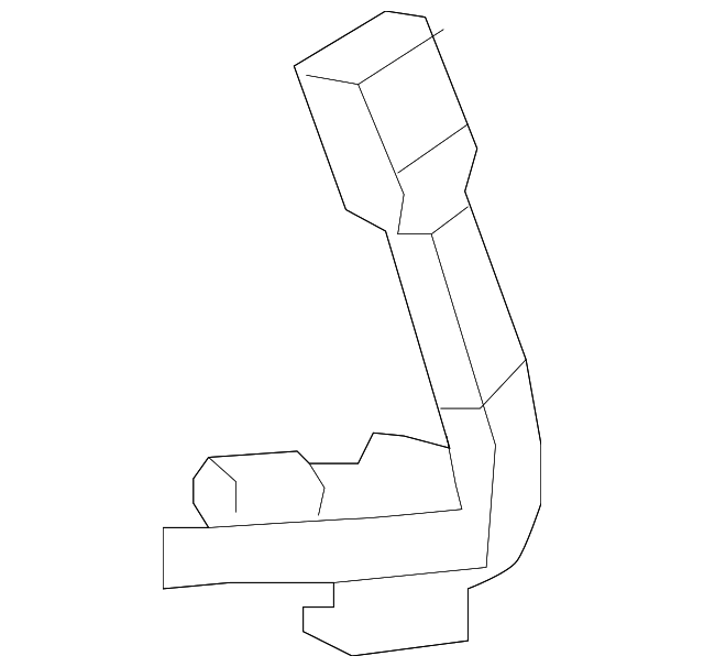 6L3Z-1861202-AB Деталь RETRACTOR ASSY BUCKLE, RIGHT