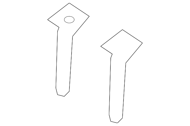 88395-3L100-J9 Деталь HEADREST GUIDE, LEFT