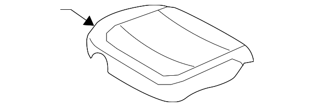 88180-3L601-AEV Деталь CUSHION COVER, LEFT