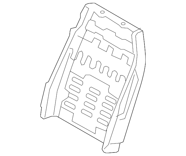 88310-3L500 Деталь SEAT BACK FRAME, LEFT
