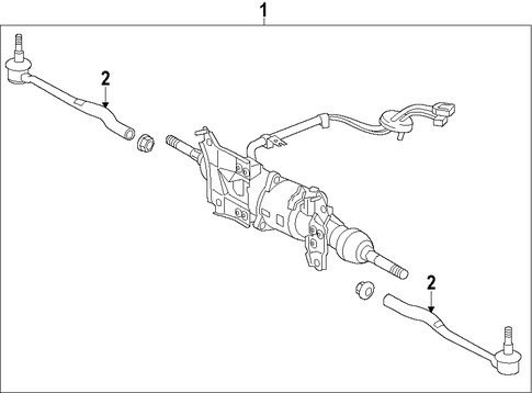 GS350 STEERING GEAR & LINKAGE 4