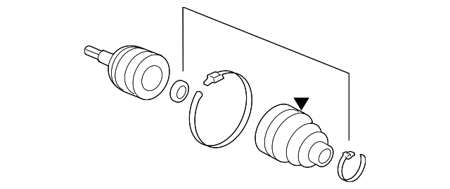 44014-TX4-A01 Деталь JOINT SET, OUTBOARD