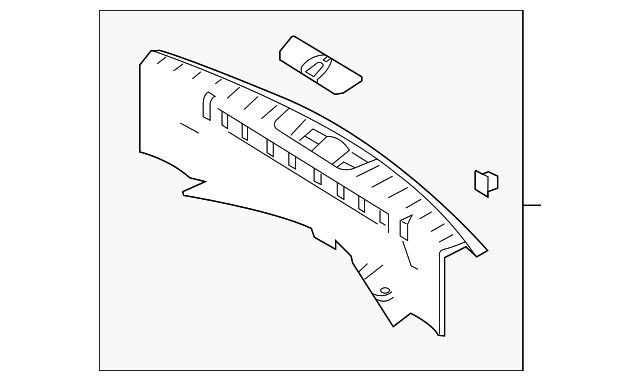 DB5Z-7842624-CB Деталь SILL PLATE