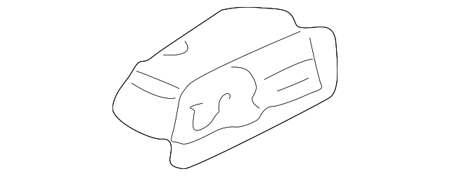 25734259 Деталь AIR DEFLECTOR, LEFT