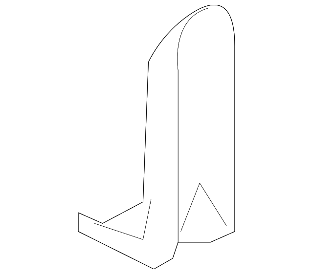 89041365 INNER BRACKET, LEFT