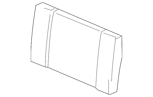 19148909 SEAT BACK COVER, LEFT
