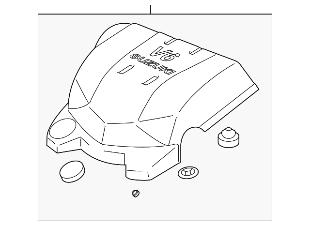 1317078J00 Деталь ENGINE COVER