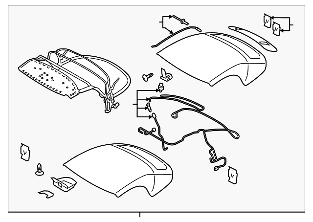 8S7-871-011-B-2Y5 Деталь TOP ASSY