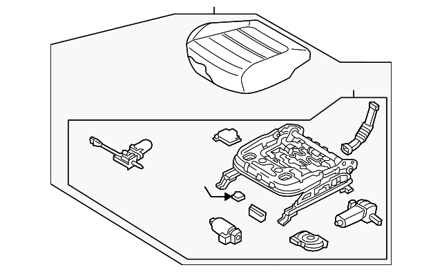 88200-C6070C66 Деталь CUSHION ASSY, RIGHT