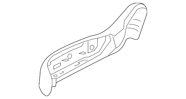 88291-C6300WK Деталь OUTER COVER, RIGHT