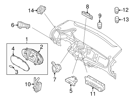 Sportage CLUSTER & SWITCHES