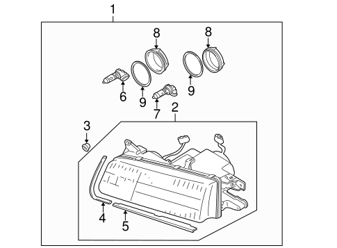 Millenia BULBS - CHASSIS 3