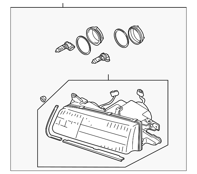 TB94-51-03XC Деталь HEADLAMP ASSY, RIGHT