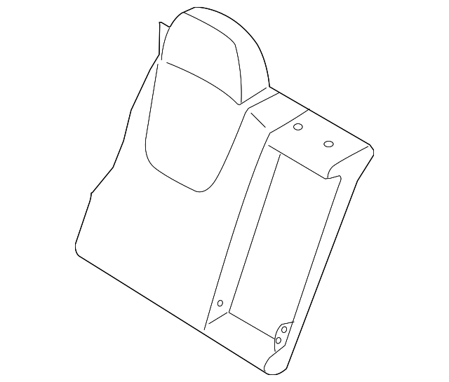 64351FG140JI Деталь SEAT BACK COVER, RIGHT