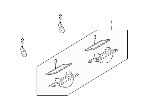 5 BULBS - CHASSIS 2