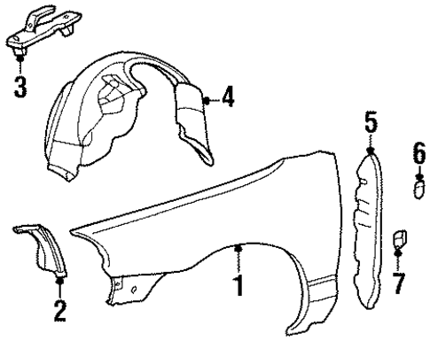 Contour FENDER & COMPONENTS