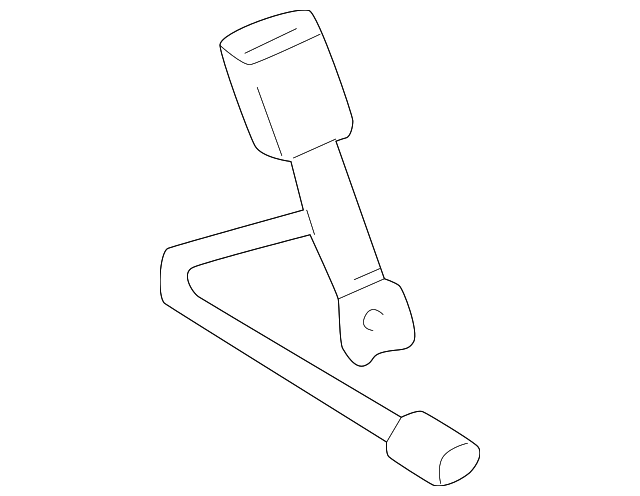 73230-52370-B0 BUCKLE, LEFT