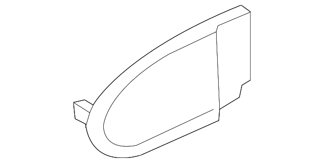 19317558 Деталь HANDLE, INSIDE CAP, RIGHT