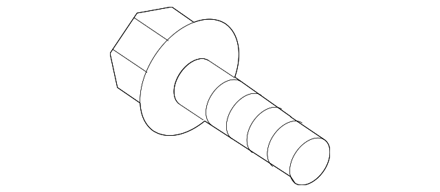 19316115 Деталь LOWER HINGE BOLT, RIGHT