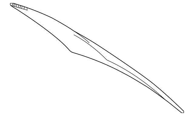 64811-06100-83 Деталь BACK GLASS