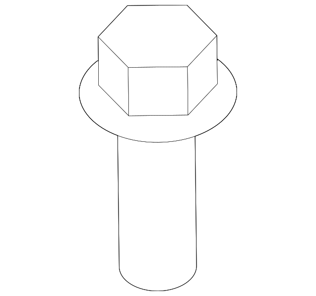-W703277-S306 Деталь HEADLAMP ASSY SCREW, LEFT