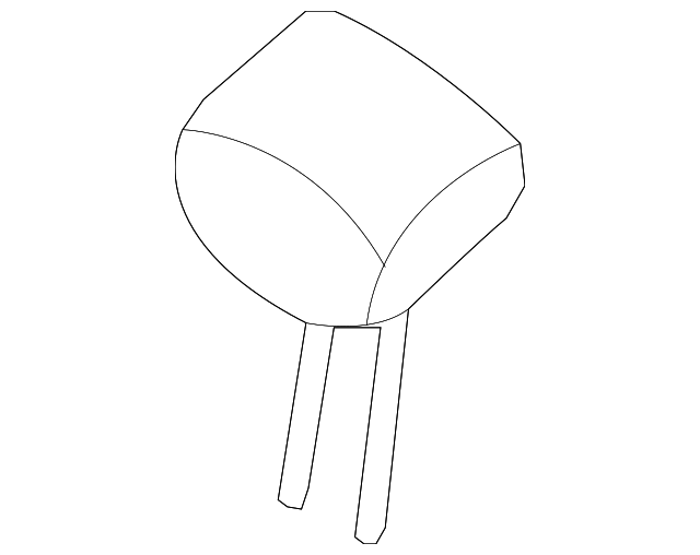 89701-1D060458 Деталь HEADREST, CENTER