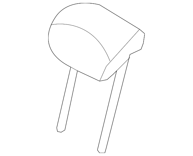 89700-1D060458 Деталь HEADREST, OUTER