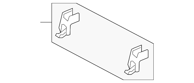 89163-1D000RU Деталь TRACK END CAP, LEFT
