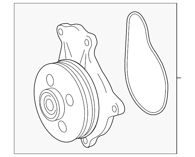 16100-39575 Деталь WATER PUMP