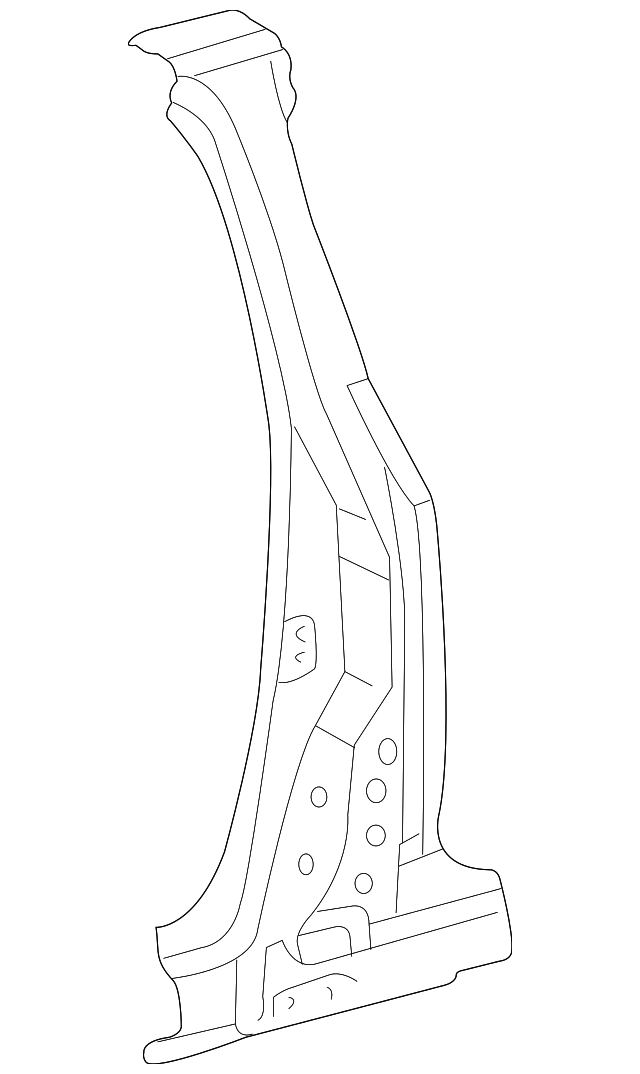 61301-08010 Деталь PILLAR REINF, RIGHT