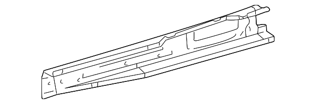 57401-08010 Деталь INNER ROCKER, RIGHT