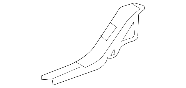 10358858 Деталь SILL PLATE, RIGHT