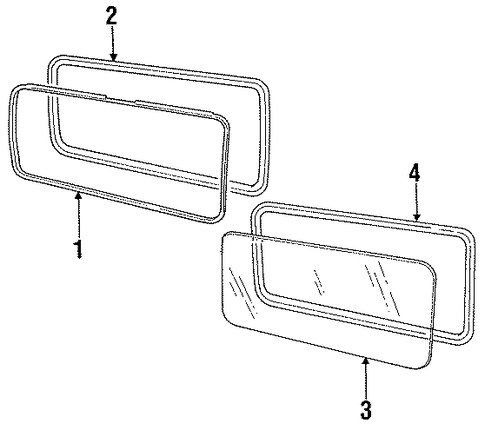 B150 GLASS - SIDE PANEL