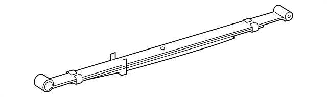 48210-04370 Деталь LEAF SPRING ASSY, RIGHT